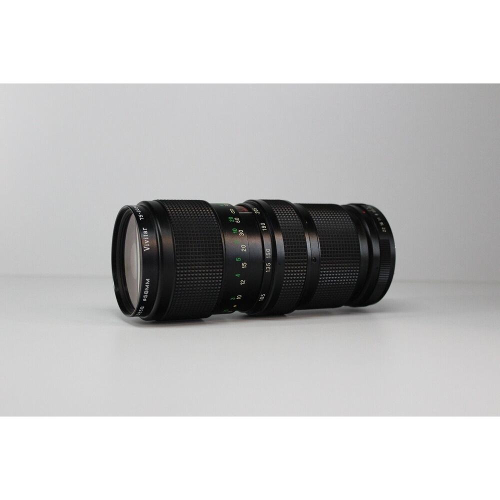 Vivitar 75-205mm Pentax Mount 1:3.8 Close Focusing Auto Zoom Lens (US SELLER)